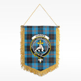 Garden Tartan Crest Wall Hanging Banner