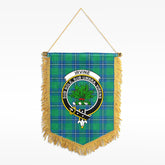 Irvine Ancient Tartan Crest Wall Hanging Banner
