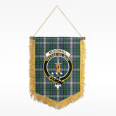 McDowall Tartan Crest Wall Hanging Banner