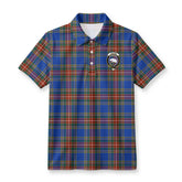 Beaton Ancient Tartan Crest Birdseye Mesh Polo Shirt