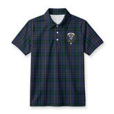 Hope Tartan Crest Birdseye Mesh Polo Shirt