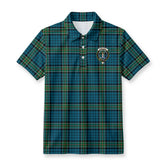 Kirkpatrick Ancient Tartan Crest Birdseye Mesh Polo Shirt
