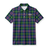 MacLennan Ancient Tartan Crest Birdseye Mesh Polo Shirt