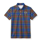 McBeth Ancient Tartan Crest Birdseye Mesh Polo Shirt