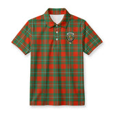 McGregor Ancient Tartan Crest Birdseye Mesh Polo Shirt