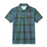 McInnes Ancient Tartan Crest Birdseye Mesh Polo Shirt