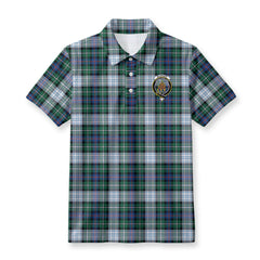 McKenzie Dress Ancient Tartan Crest Birdseye Mesh Polo Shirt