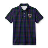 McLafferty Tartan Crest Birdseye Mesh Polo Shirt