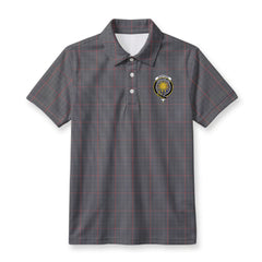 Shepherd Tartan Crest Birdseye Mesh Polo Shirt