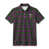 Tailyour (or Taylor) Tartan Crest Birdseye Mesh Polo Shirt