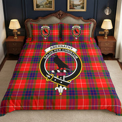 Abernathy Tartan Crest Bedding Set