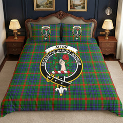 Aiton Tartan Crest Bedding Set
