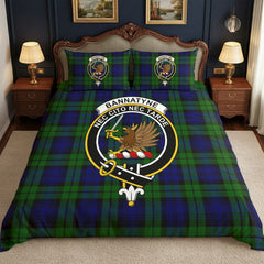 Bannatyne Tartan Crest Bedding Set