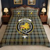 Campbell Argyll Weathered Tartan Crest Bedding Set