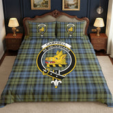 Campbell Faded Tartan Crest Bedding Set