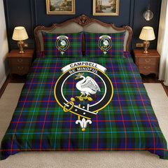 Campbell of Cawdor Modern Tartan Crest Bedding Set