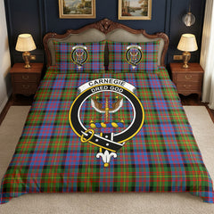 Carnegie Ancient Tartan Crest Bedding Set