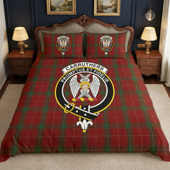 Carruthers Tartan Crest Bedding Set