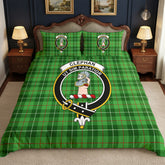 Clephan (or Clephane) Tartan Crest Bedding Set