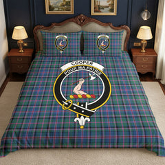 Cooper Ancient Tartan Crest Bedding Set