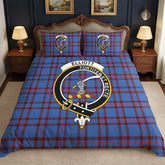 Elliott Modern Tartan Crest Bedding Set
