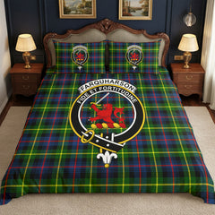Farquharson Modern Tartan Crest Bedding Set