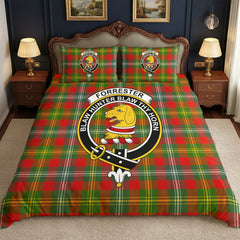Forrester Tartan Crest Bedding Set