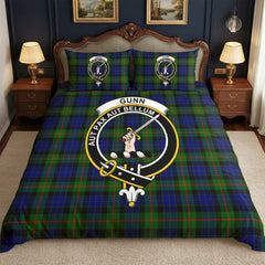 Gunn Modern Tartan Crest Bedding Set