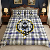 Hannay Modern Tartan Crest Bedding Set