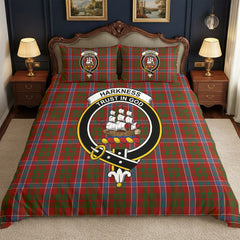 Harkness Dress Tartan Crest Bedding Set