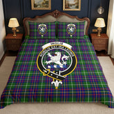 Inglis Modern Tartan Crest Bedding Set