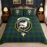 Lockhart Modern Tartan Crest Bedding Set