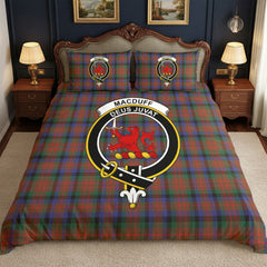 MacDuff Hunting Modern Tartan Crest Bedding Set