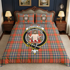 MacFarlane Ancient Tartan Crest Bedding Set
