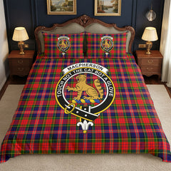 MacPherson Modern Tartan Crest Bedding Set