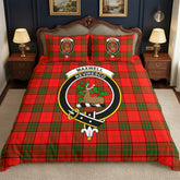Maxwell Modern Tartan Crest Bedding Set