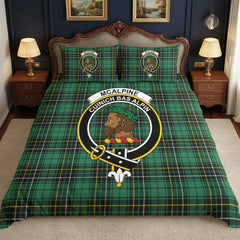 McAlpine Ancient Tartan Crest Bedding Set