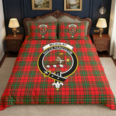 McAulay Modern Tartan Crest Bedding Set