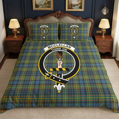 McClellan Ancient Tartan Crest Bedding Set