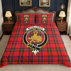 McGillivray Modern Tartan Crest Bedding Set