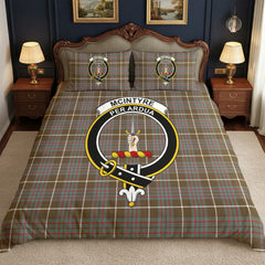 McIntyre Hunting Weathered Tartan Crest Bedding Set