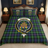 McKenzie Modern Tartan Crest Bedding Set