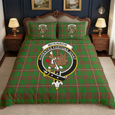 McKinnon Hunting Modern Tartan Crest Bedding Set