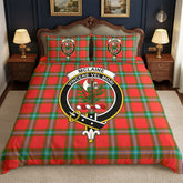 McLaine of Loch Buie Tartan Crest Bedding Set