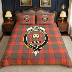 McNab Ancient Tartan Crest Bedding Set