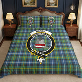 McNeil of Barra Ancient Tartan Crest Bedding Set