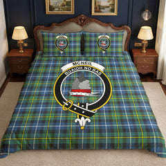 McNeil of Barra Ancient Tartan Crest Bedding Set
