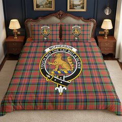 McPherson Ancient Tartan Crest Bedding Set