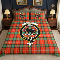 Nesbitt Ancient Tartan Crest Bedding Set