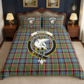 Norvel (or Norvill) Tartan Crest Bedding Set